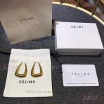 AAA Fake Celine Preclous Yellow Gold Earrings